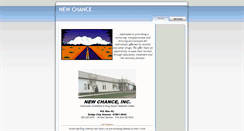 Desktop Screenshot of newchance.org
