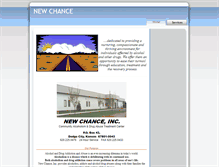 Tablet Screenshot of newchance.org